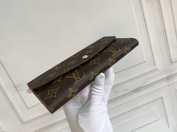 LVコピーウォレット側面デザイン